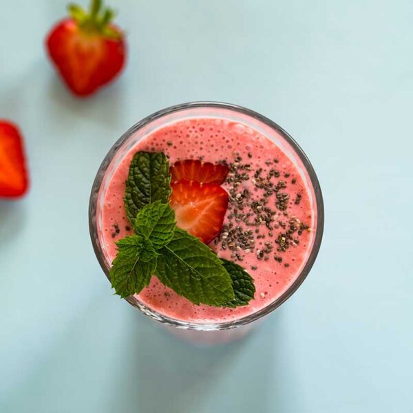 Spicy Strawberry Smoothie